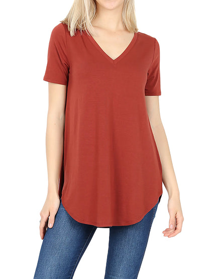 Relaxed Fit T-Shirts: Red