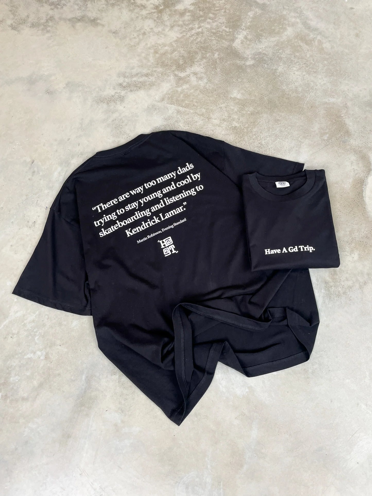 HAVE A GD TRIP 'Kendrick' Tee - Black