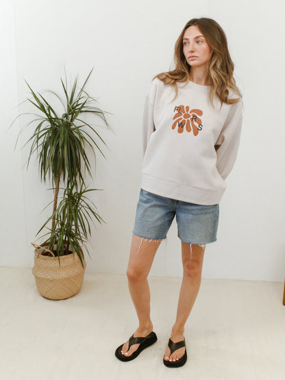 FLWRS Relaxed Crew Neck Sweatshirt