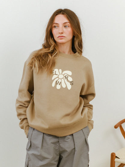 FLWRS Relaxed Crew Neck Sweatshirt