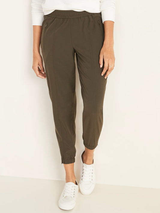 Joggers: Olive