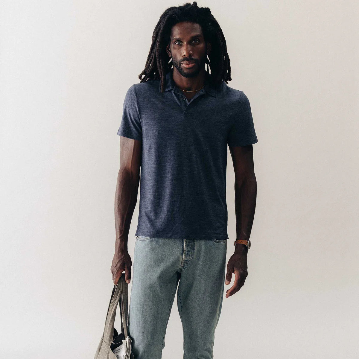 Men's Indigo Blue Classic T-Shirts